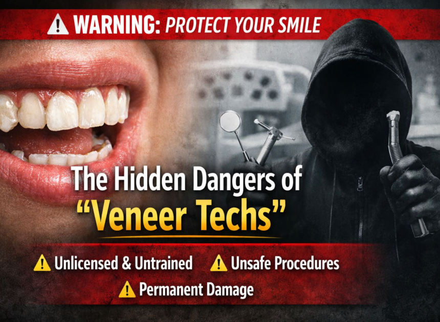 The Hidden Dangers of “Veneer Techs”: Why Your Dental Health Is Worth More Than a Cheap Smile