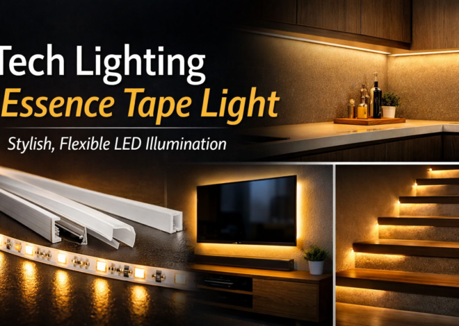 Tech Lighting Essence Tape Light: The Complete Guide to Stylish, Flexible LED Illumination