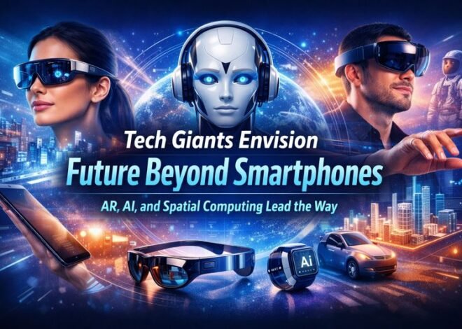 Tech Giants Envision Future Beyond Smartphones: AR, AI, and Spatial Computing Lead the Way