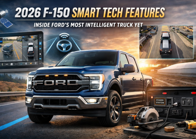 2026 F-150 Smart Tech Features: Inside Ford’s Most Intelligent Truck Yet