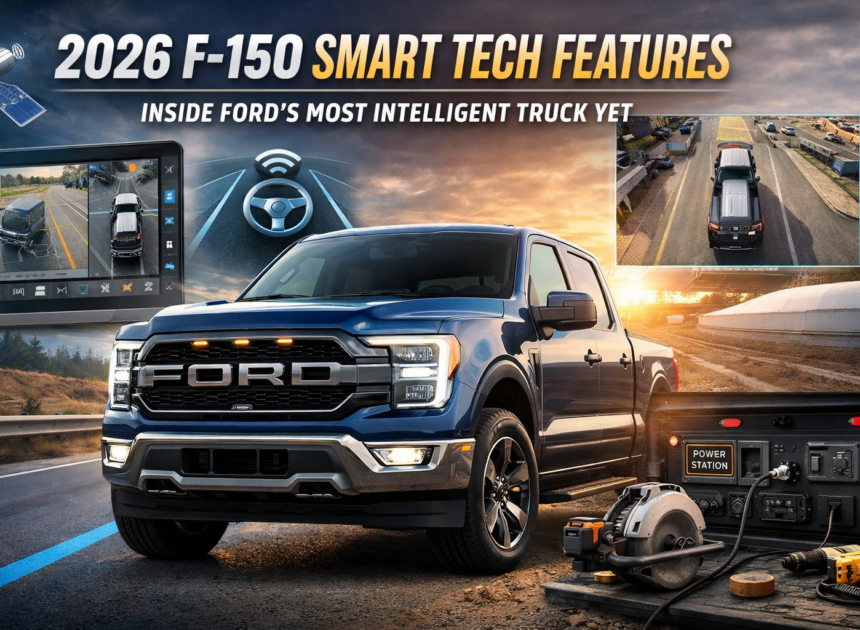 2026 F-150 Smart Tech Features: Inside Ford’s Most Intelligent Truck Yet