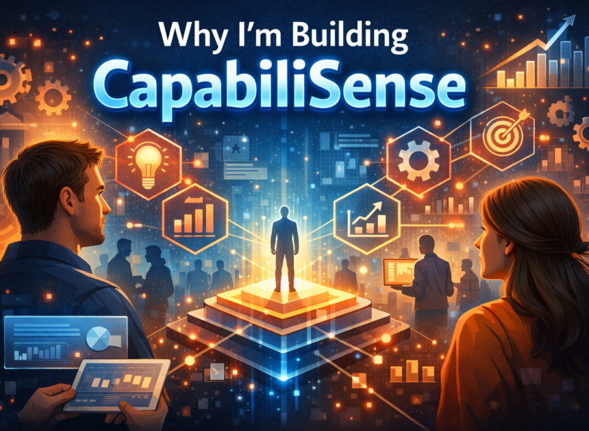 Why Im Building CapabiliSense: A Practical Answer to the Skills and Capability Gap