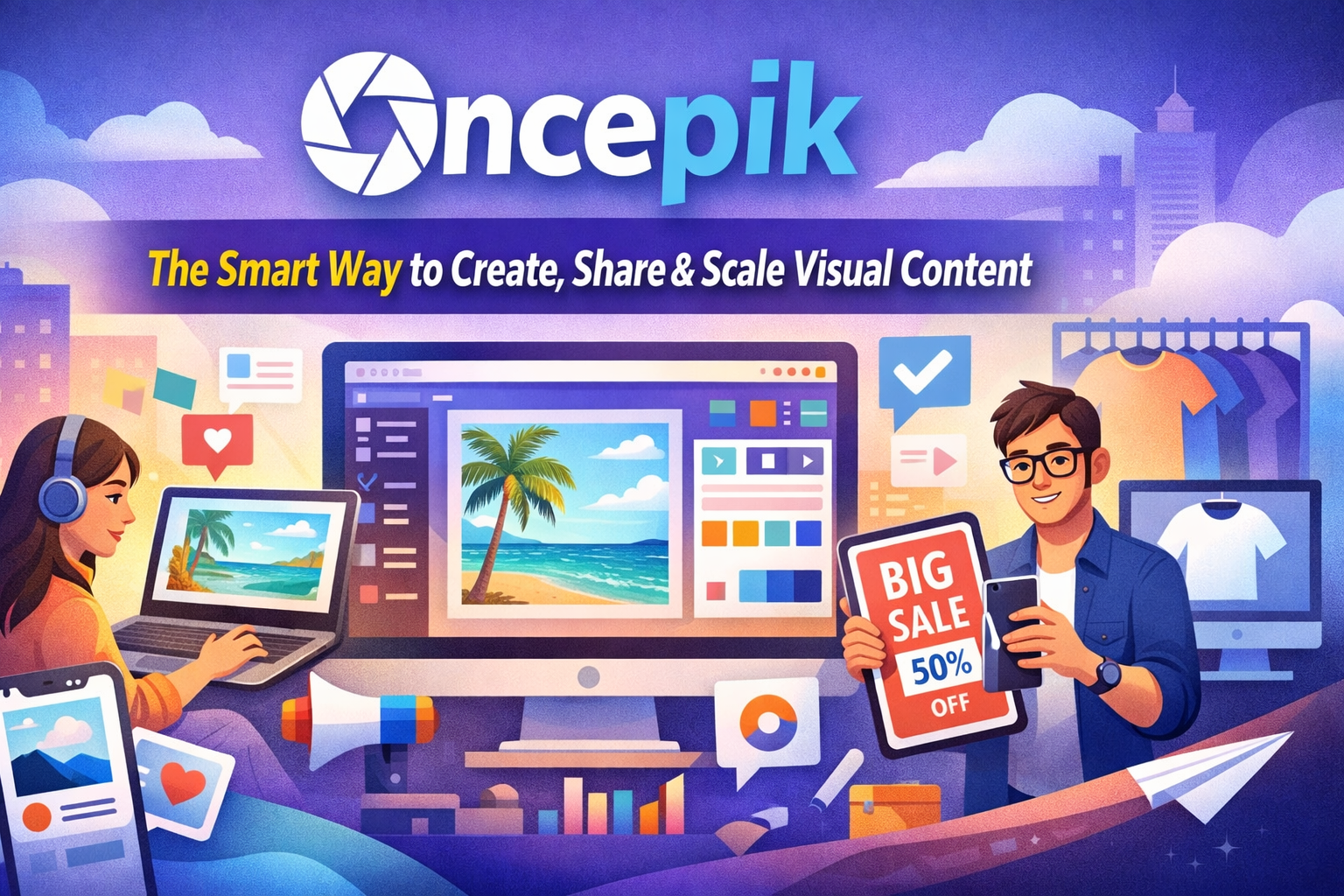 Oncepik: The Smart Way to Create, Share, and Scale Visual Content in 2026