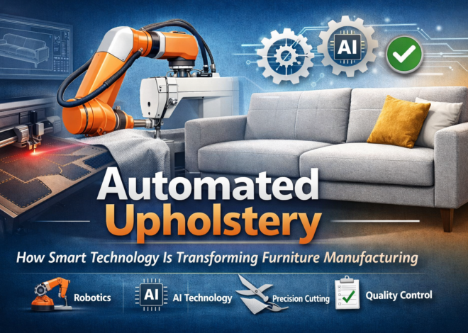 Automated Upholstery: How Smart Technology Is Transforming Furniture Manufacturing