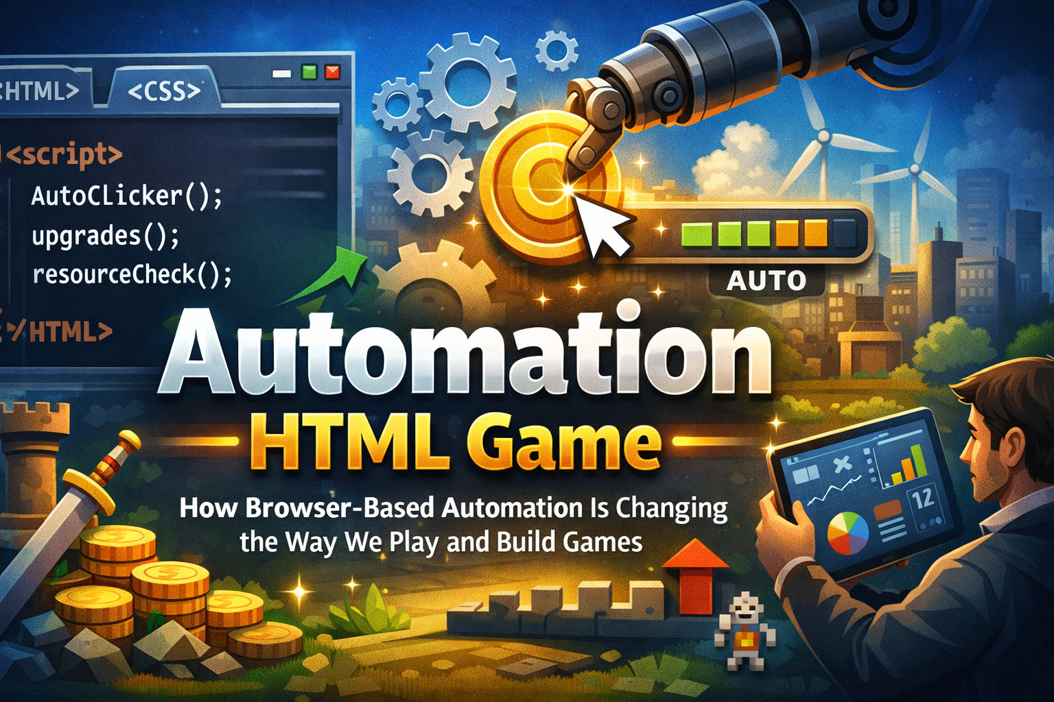 Automation HTML Game: How Browser-Based Automation Is Changing the Way We Play and Build Games