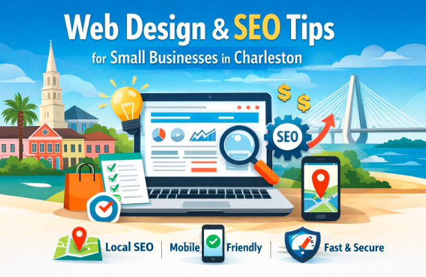 Simple web design and SEO ideas for small businesses in Charleston